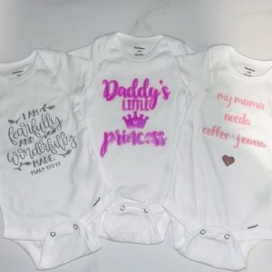0-3 Month Gerber Onesies